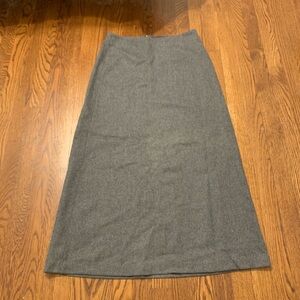 Vintage Gap wool maxi skirt